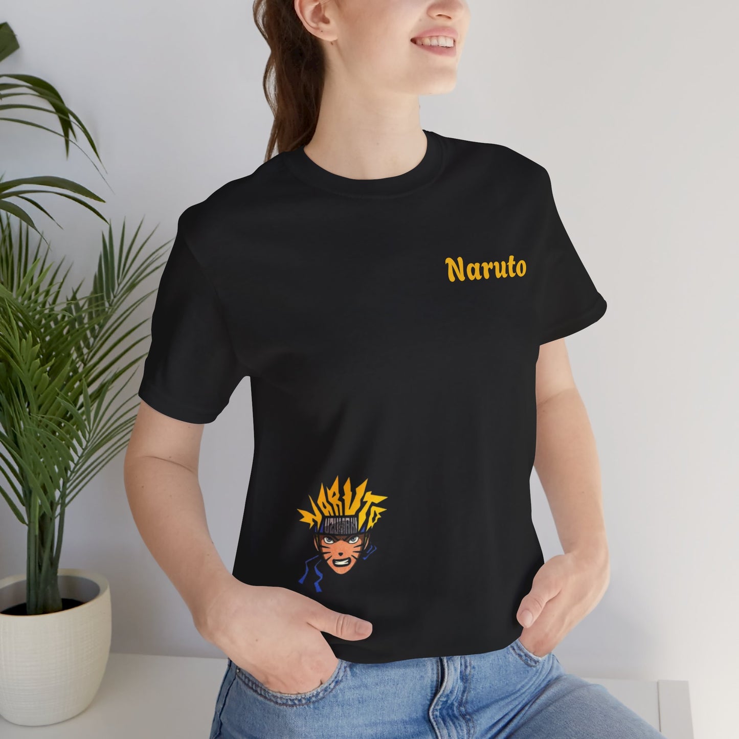 Black Oversized Naruto T-Shirt