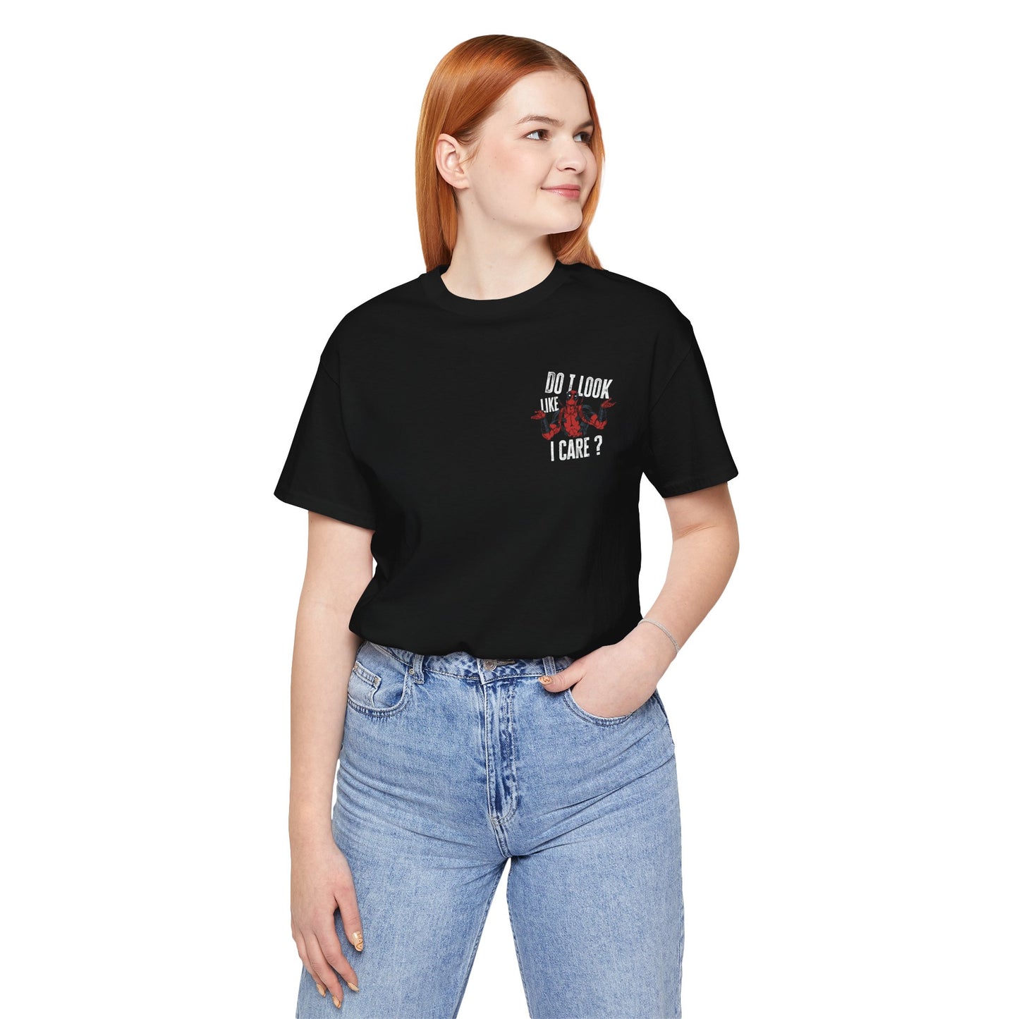 Black Deadpool Oversized T-Shirt: